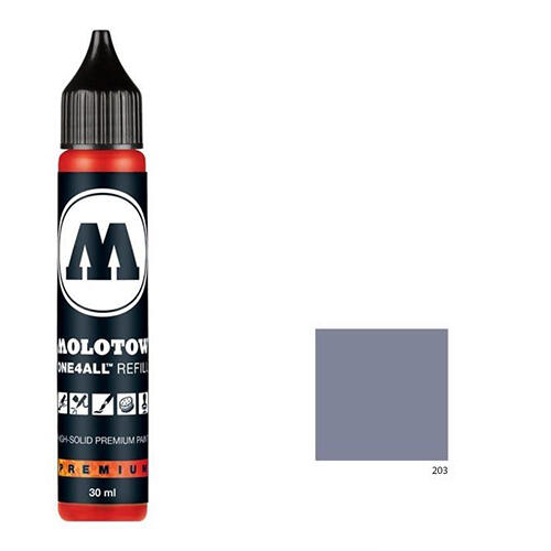 Molotow One4All Akrilik Mürekkep Refill 30 ml Cool Grey 203 - 2