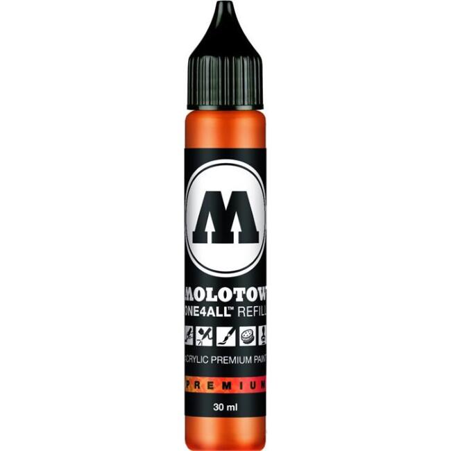 Molotow One4All Akrilik Mürekkep Refill 30 ml Dare Orange 85 - 1