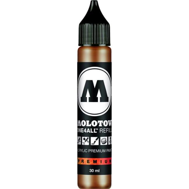 Molotow One4All Akrilik Mürekkep Refill 30 ml Hazelnut Brown 92 - 1