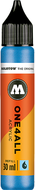 Molotow One4All Akrilik Mürekkep Refill 30 ml Metallic Blue 224 - 1