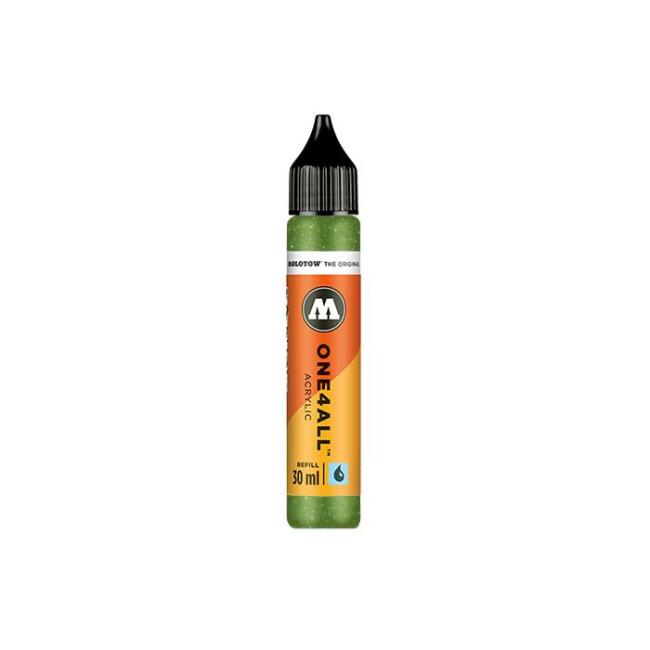 Molotow One4All Akrilik Mürekkep Refill 30 ml Metallic Light Green 226 - 1