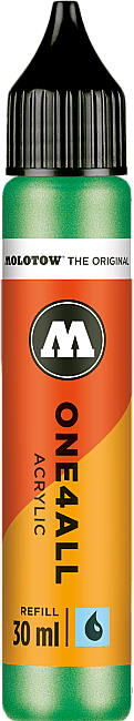 Molotow One4All Akrilik Mürekkep Refill 30 ml Metallic Light Green 226 - 1