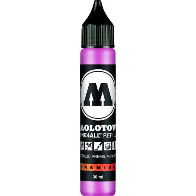 Molotow One4All Akrilik Mürekkep Refill 30 ml Neon Pink 200 - 1