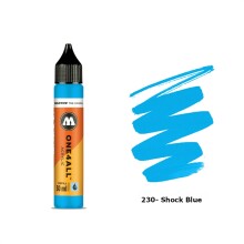 Molotow One4All Akrilik Mürekkep Refill 30 ml Shock Blue 230 - Molotow