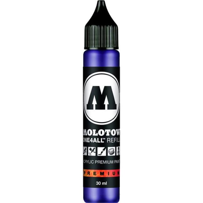 Molotow One4All Akrilik Mürekkep Refill 30 ml Violet Dark 43 - 1