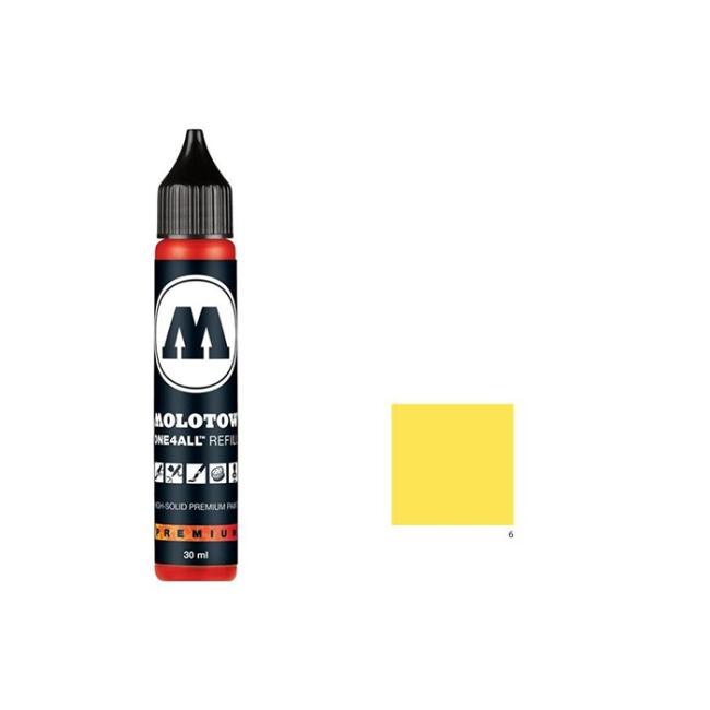 Molotow One4All Akrilik Mürekkep Refill 30 ml Zinc Yellow 6 - 1