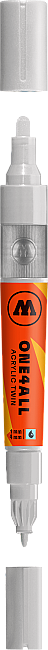 Molotow One4All Akrilik Çift Uçlu Marker Kalem 1.5-4 mm Grey Blue Light 237 - 1