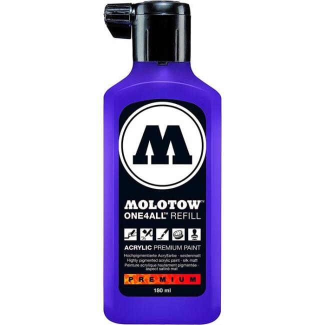 Molotow One4All Akrilik Mürekkep Refill 180 ml Currant 042 - 1