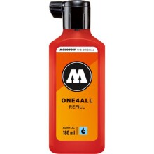 Molotow One4All Akrilik Mürekkep Refill 180 ml Traffic Red 013 - Molotow