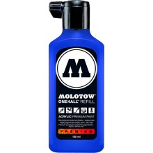 Molotow One4All Akrilik Mürekkep Refill 180 ml True Blue 204 - Molotow