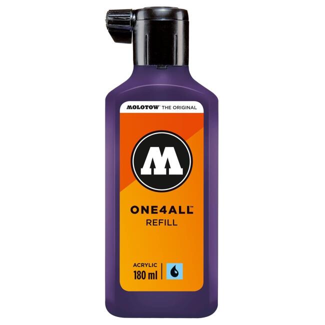Molotow One4All Akrilik Mürekkep Refill 180 ml Violet Dark 043 - 1