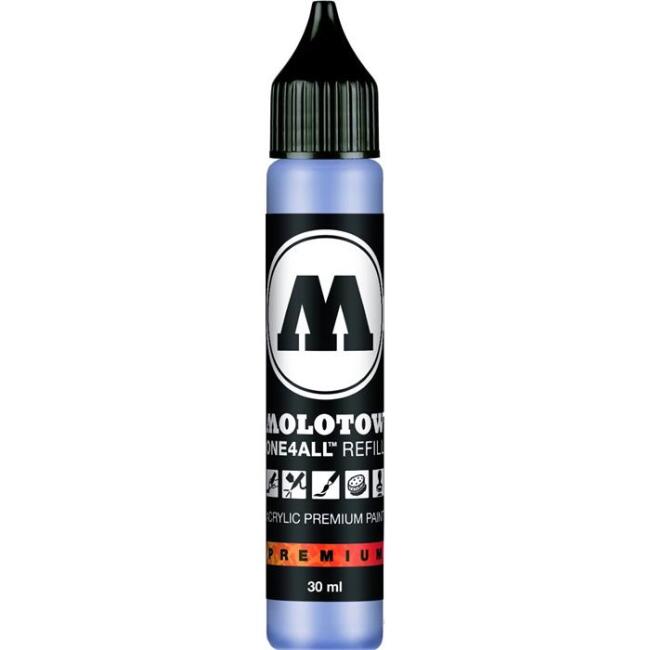 Molotow One4All Akrilik Mürekkep Refill 30 ml Blue Violet Pastel 209 - 3