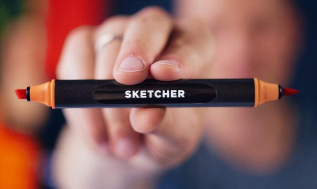 Molotow Sketcher Grafik Kalem Neutral Grey 3 NG550 N:750110 - 3