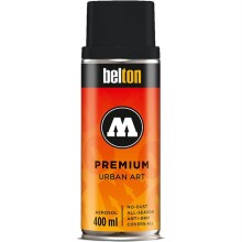 Molotow Belton Premium Sprey Boya 400 ml Deep Black 221 - Molotow