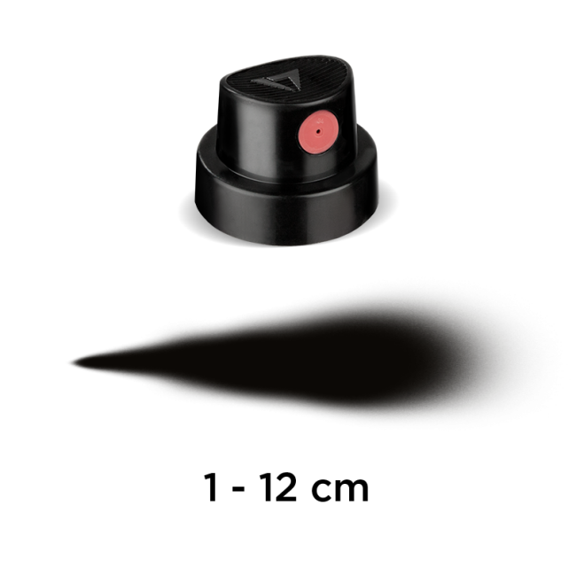 Molotow Sprey Boya Başlığı Siyah Pembe Başlık - 1