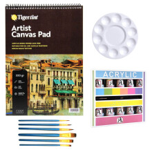 Mona Lisa Canvas Pad Akrilik Boya Seti 40 ml 10'lu - Gvn Art