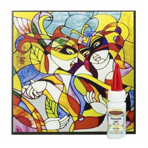 Mozaik Jel Kabartma Seti 20x20 cm - 2