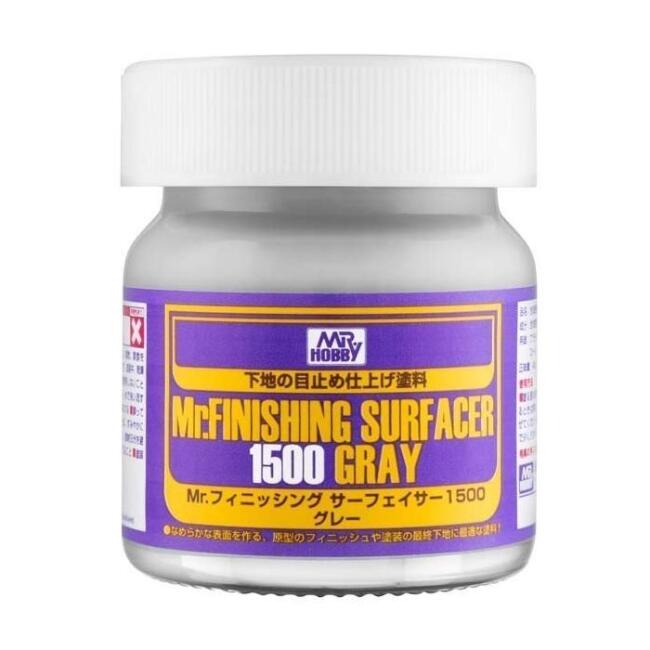 Mr Hobby Finishing Surfacer 1500 Astar Boyası 40ml N:Sf289 Gray - 2