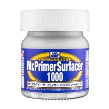 Mr Hobby Primer Surfacer 1000 Astar Boyası 40ml N:Sf287 Gray - MR. HOBBY