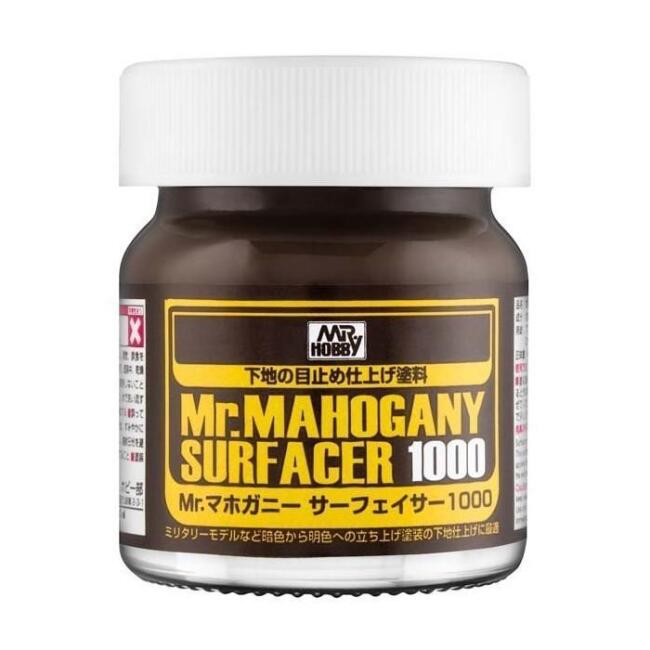 Mr Hobby Surfacer 1000 Astar Boyası 40ml N:Sf290 Mahogany - 1