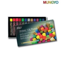 Mungyo Gallery 12’li Yağlı Pastel Set Metalik Fosforlu Renkler - Mungyo