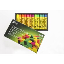 Mungyo Yağlı Pastel 12’li Set Fosforlu Renkler - Mungyo