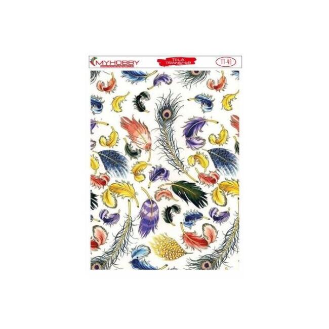 My Hobby Yapışkanlı Tela Transfer Kağıdı 35x50 cm - 1