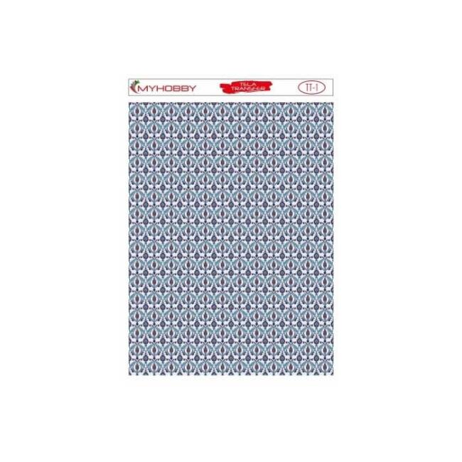 My Hobby Yapışkanlı Tela Transfer Kağıdı 35x50 cm - 1