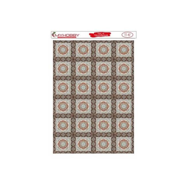 My Hobby Yapışkanlı Tela Transfer Kağıdı 35x50 cm - 1