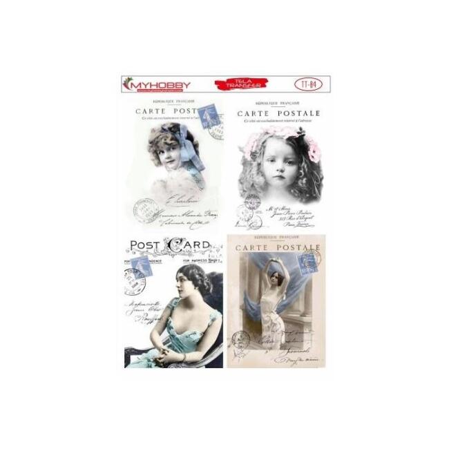 My Hobby Yapışkanlı Tela Transfer Kağıdı 35x50 cm - 1