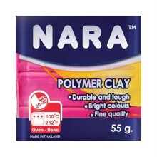 Nara Polimer Kil 55 g Magenta PM30 - NARA