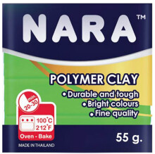 Nara Polimer Kil 55 g Neon Green PM53 - NARA (1)