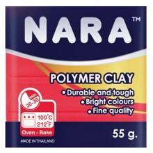 Nara Polimer Kil 55 g Neon Red PM50 - NARA