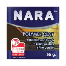 Nara Polimer Kil 55 g Soot Brown PM23 - NARA