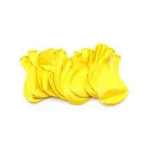 Nedi Balon 12 inç Metalik Sarı 20'li - 1