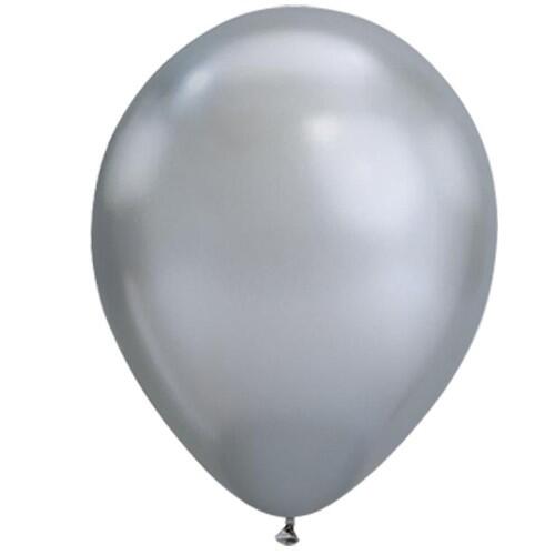 Nedi Balon Metalik Gümüş 20'Li - 1