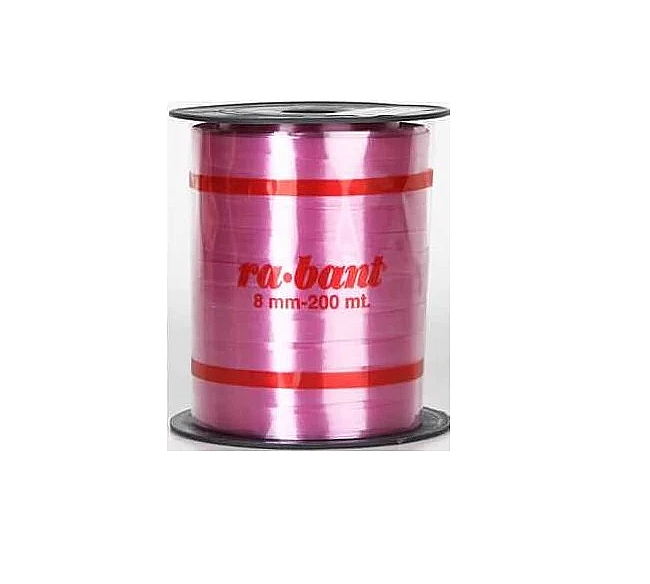 Nedi Rabant 8 mm x 200 mt Şeker Pembe - 1