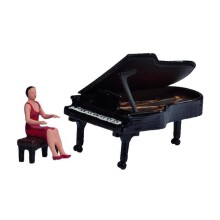Noch Maket HO Mikro Sesli PiyaN Konseri 1:87 N:66827 - Noch Maket