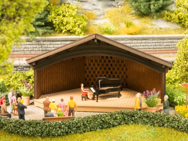 Noch Maket HO Mikro Sesli PiyaN Konseri 1:87 N:66827 - 3