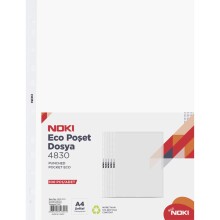 Noki Eco Poşet Dosya A4 100'lü 4830 - NOKİ