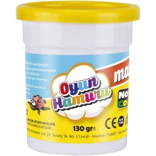 Nova Color Oyun Hamuru Maxi Sarı 130g N:NC-4140 - Nova Color