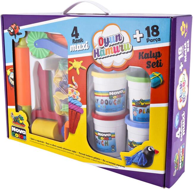 Nova Color Oyun Hamuru ve Kalıp Seti - 1