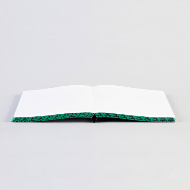 Nuuna Esnek Kapak Noktalı Not Defteri 120 gr 165x220 mm Write Against The Machines 56390 - 4