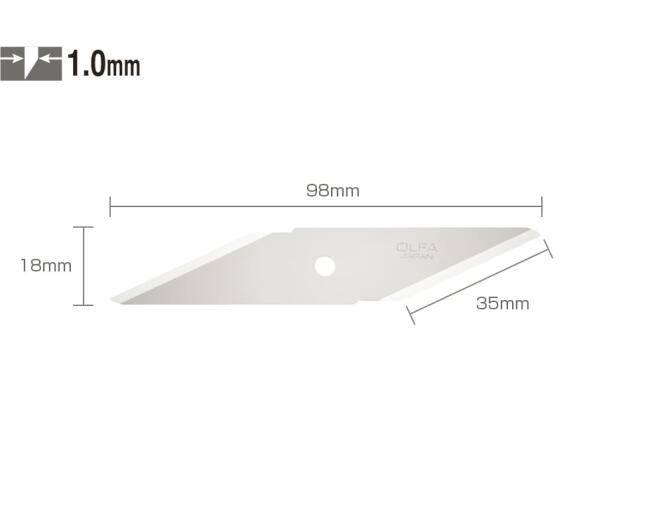 Olfa Maket Bıçağı Yedeği CKB-1 - 2