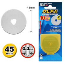 Olfa Daire Uçlu Maket Bıçağı Yedeği 45 mm RB45-10 - Olfa (1)