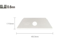 Olfa Maket Bıçak Yedeği N:Rskb-2/5 5Lı - Olfa (1)