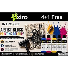 Oxiro Linol Boyası Intro Set 5x120 ml ( 4 alana 1 hediye ) - Oxiro