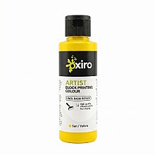 Oxiro Linol Baskı Boyası 120 ml Sarı - Oxiro