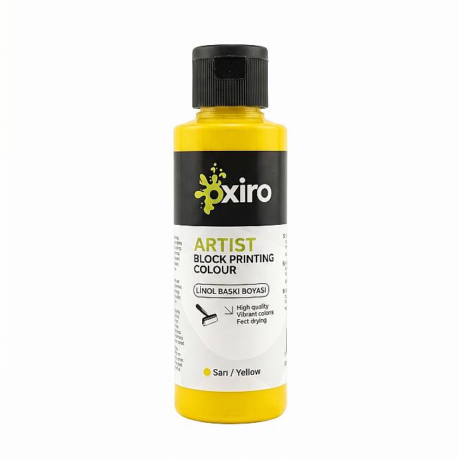 Oxiro Linol Baskı Boyası 120 ml Sarı - 1