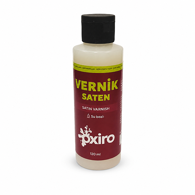 Oxiro Su Bazlı Saten Vernik 120 ml - 1